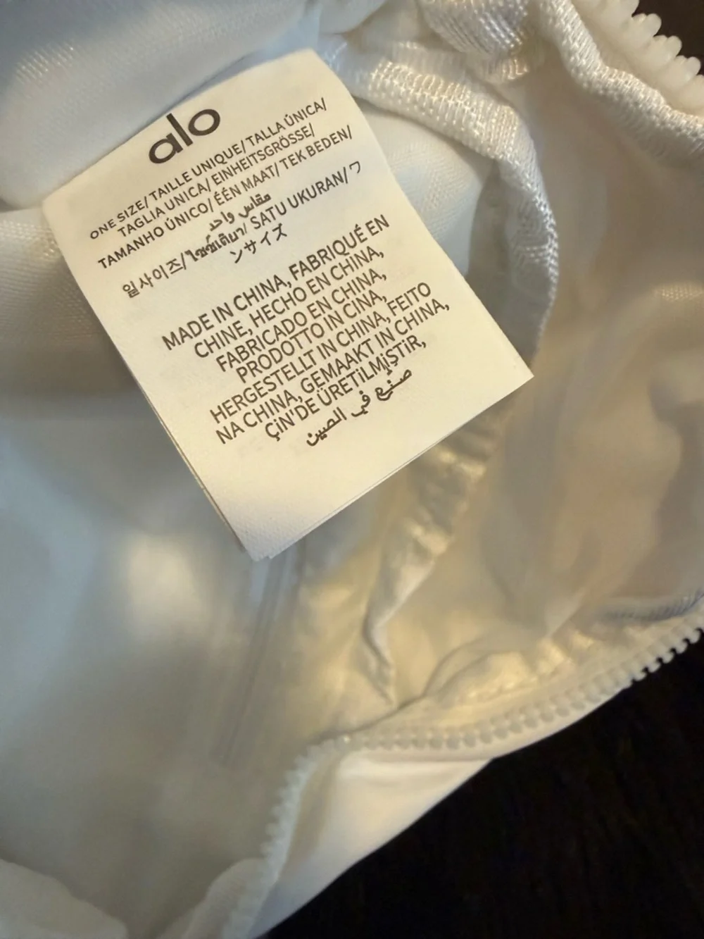 Alo Ivory Waist Bag / Fanny Pack